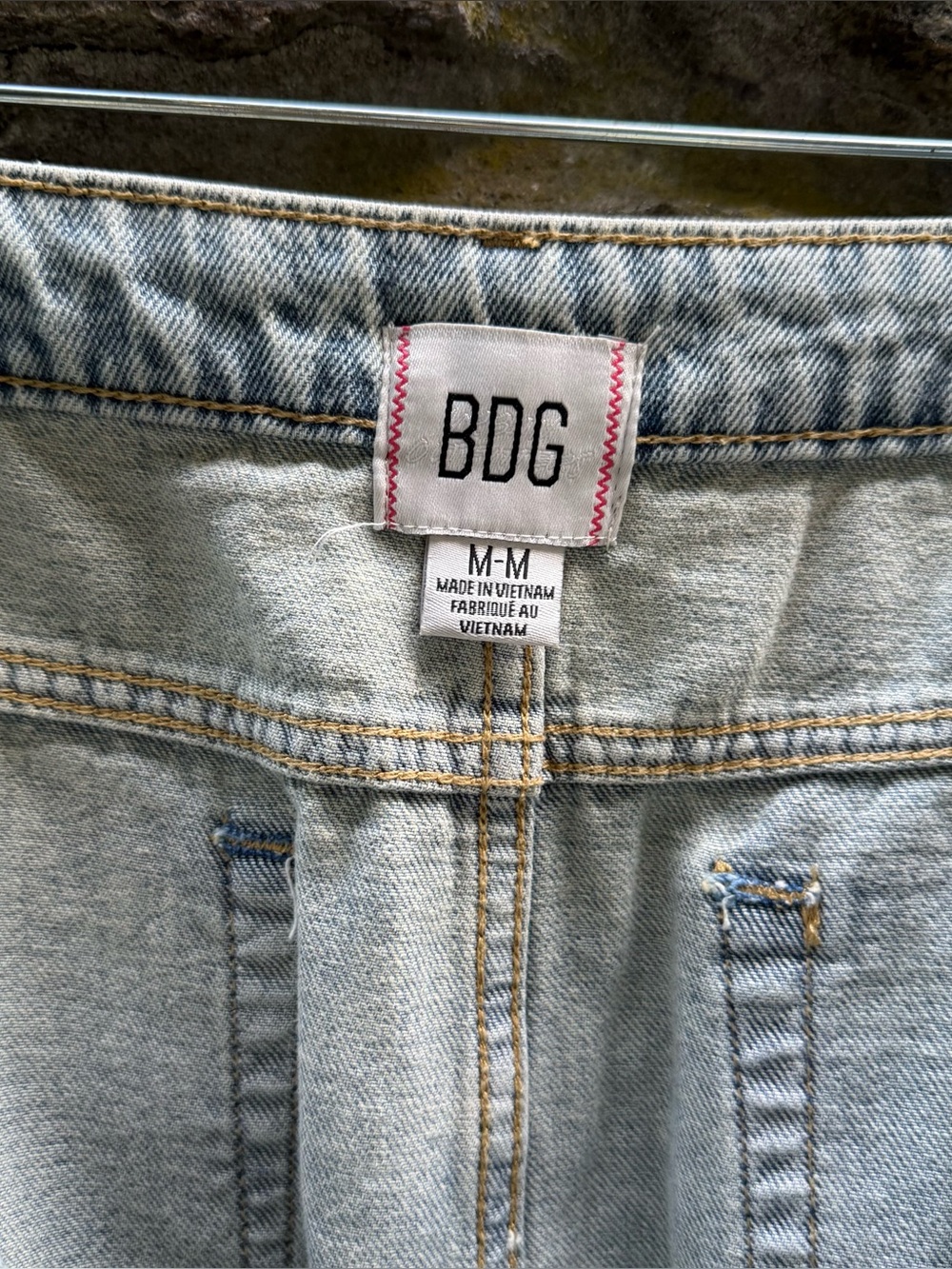 Urban Outfitters Maxi Denim Fishtail Skirt M - Picture 5 of 5